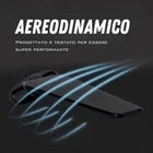 Specchietti Retrovisori Aereodinamici Universali Moto Antiriflesso in Alluminio