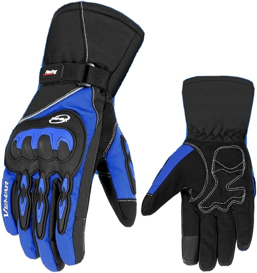 Guanti Moto Invernali Touchscreen Termici Impermeabili Caldi Antivento