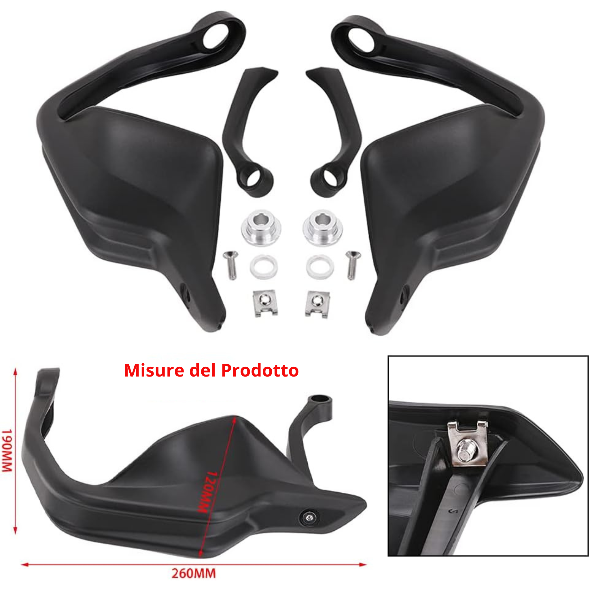 Kit Paramani Moto per BMW S1000XR F800GS F900XR R1200GS LC R1250GS/ADV