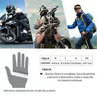 Guanti Moto Rosa da Donna, Omologati, Traspiranti, Grip Antiscivolo, Touchscreen