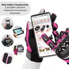 Guanti Moto Rosa da Donna, Omologati, Traspiranti, Grip Antiscivolo, Touchscreen