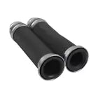 Manopole Manubrio Universali Moto Scooter in Alluminio CNC, 22mm-24mm, Titanio