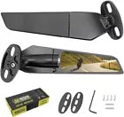 Specchietti Retrovisori Aereodinamici Universali Moto Antiriflesso in Alluminio