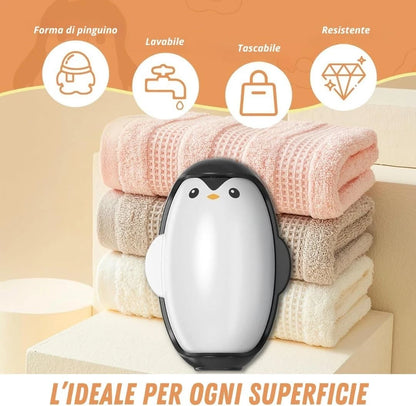 3 Pinguini Leva Pelucchi Maglioni Peli Animali Riutilizzabile Lavabile Portatile  TagmaMotor (345)