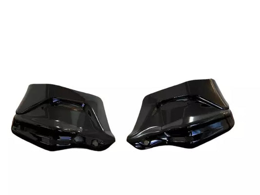 Coppia Deflettori D'aria ABS Nero Lucido per Paramani Moto per Honda NC700X 750X