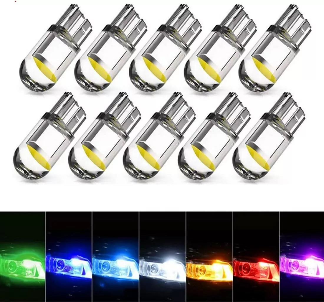 X10 Lampadine a LED T10 W5W CANBUS Senza errori 5W 6000K LUCE ARANCIONE 12V