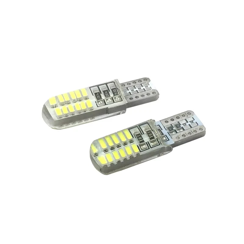 X10 Lampadine Led Interni Light 12V T10 W5W 24SMD Luce Bianca 480LM