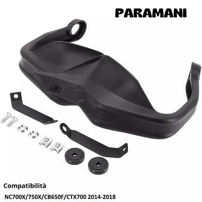 SINGOLO Paramani Sinistro Plastica ABS per Honda NC700X, NC750X, CB650F, CTX700