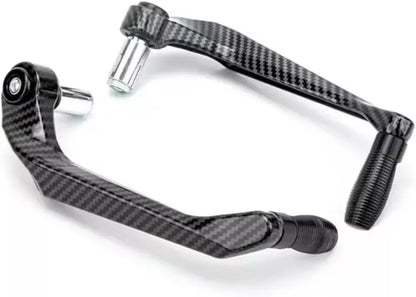 Paraleve Moto Carbon Look Universali 22mm per Freno e Frizione in Alluminio CNC