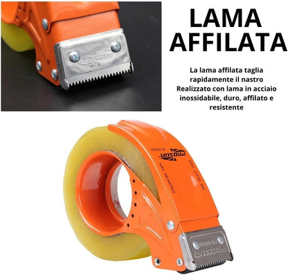 Dispenser Tendinastro Impugnatura Confortevole Imballaggio di Scatoloni e Pacchi