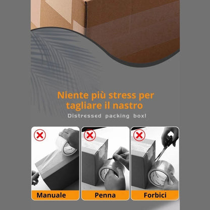 Dispenser Tendinastro Impugnatura Confortevole Imballaggio di Scatoloni e Pacchi