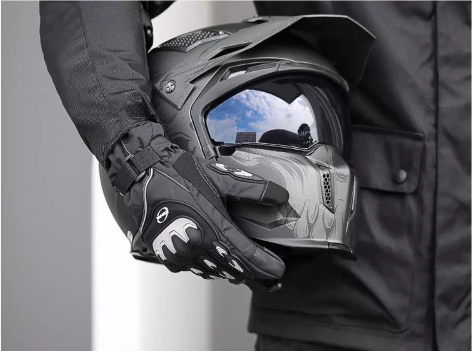 Guanti Moto Invernali Touchscreen Termici Impermeabili Caldi Antivento