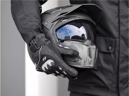 Guanti Moto Invernali Touchscreen Termici Impermeabili Caldi Antivento