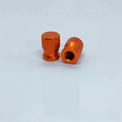 X4 Tappi Valvole Pneumatici Alluminio Leggero e Resistente per Pneumatici 12mm