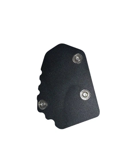 PIASTRA ESTENSIONE CAVALLETTO LATERALE MOTO BMW R1300GS/ADVENTURE 2023/24 NERO