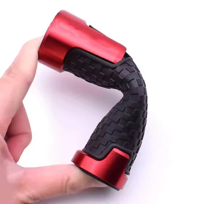 Manopole per Moto Scooter Universali Rosso in Alluminio CNC 22mm-24