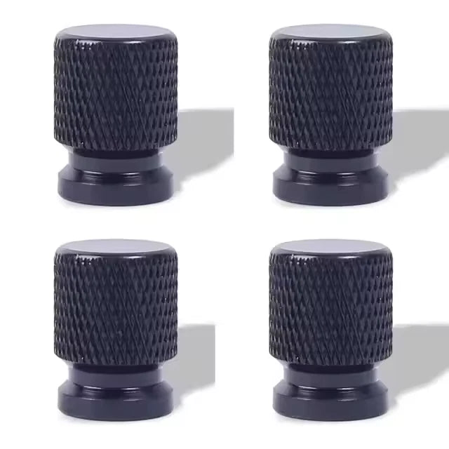 X4 Tappi Valvole Pneumatici Alluminio Leggero e Resistente per Pneumatici 12mm