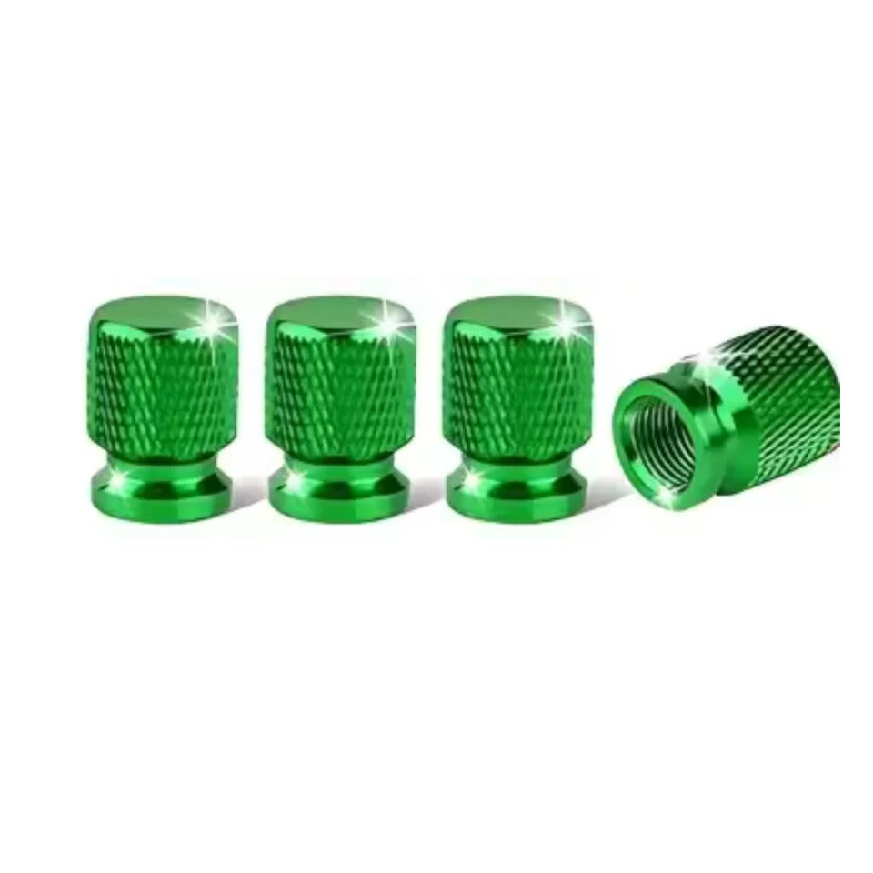 X4 Tappi Valvole Pneumatici Alluminio Leggero e Resistente per Pneumatici 12mm
