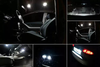 Kit 2 Lampadine Auto Canbus 9 LED SMD Attacco T10 12V Luci Interne/Posizione