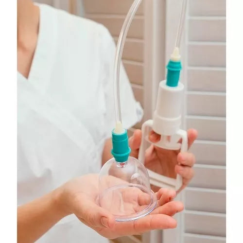 Set 12 Coppette Massaggio Terapia Tradizionale Cinese Coppettazione Sottovuoto