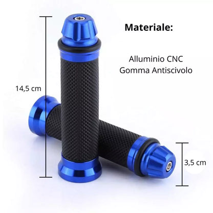 Manopole Manubrio Universali Moto Scooter in Alluminio CNC, 22mm-24mm