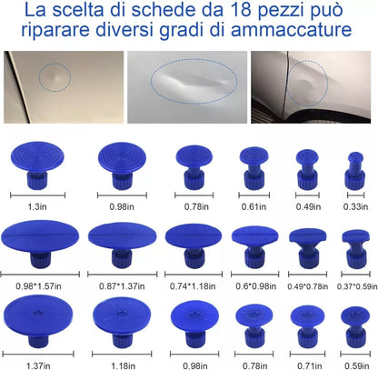 Kit Tirabolli per Carrozzeria, Kit Levabolle per Carrozeria Auto e Moto 37Pcs