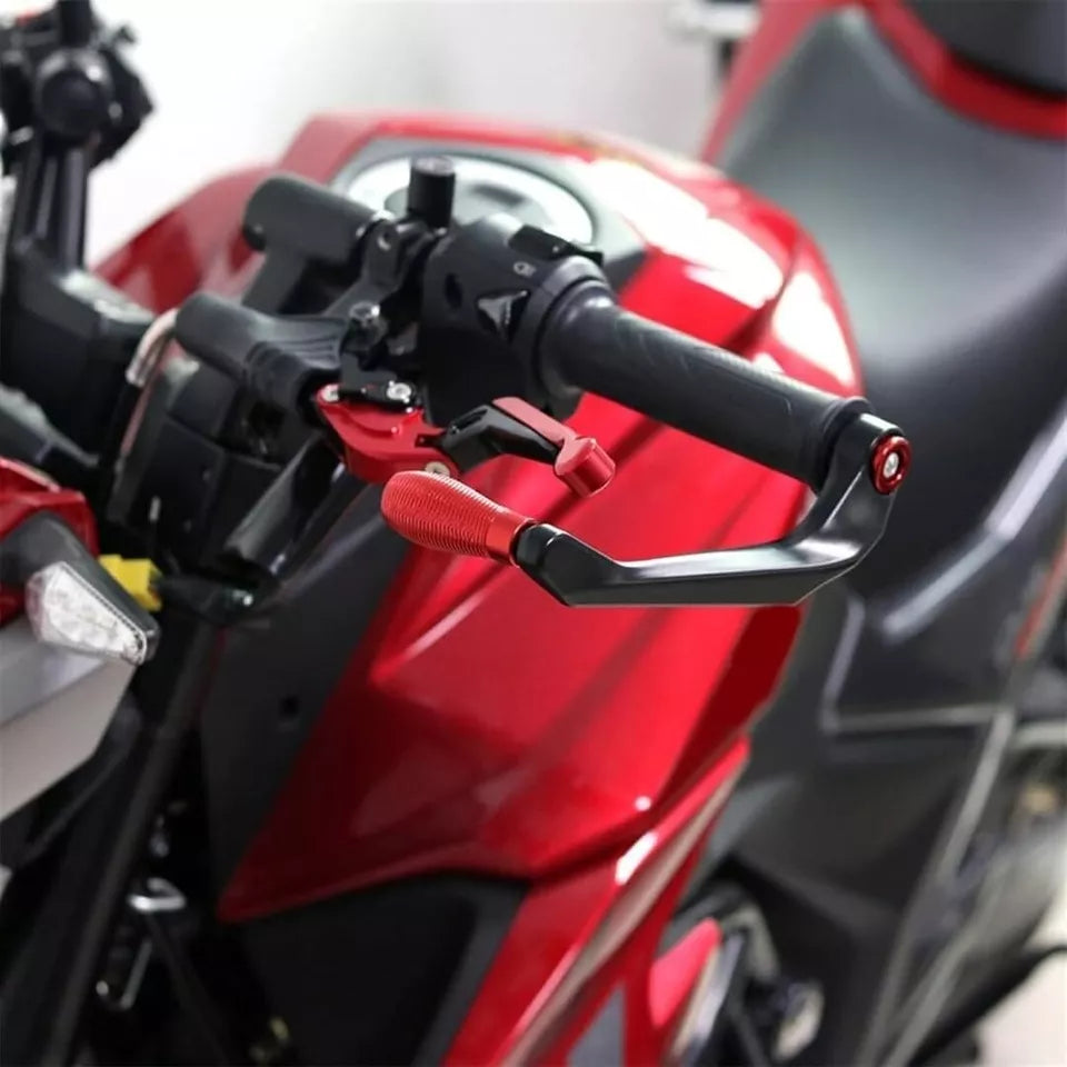 Ne hai uno da vendere? Vendine uno simile  Condividi Paraleve Moto/Scooter Rosse Universali 22mm per Freno/Frizione in Alluminio CNC