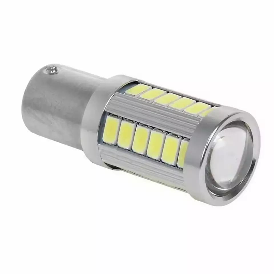 KIT 2 Lampadine LED auto 1156/BA15S P21W 5w 12v Colore Luci bianche di Posizione